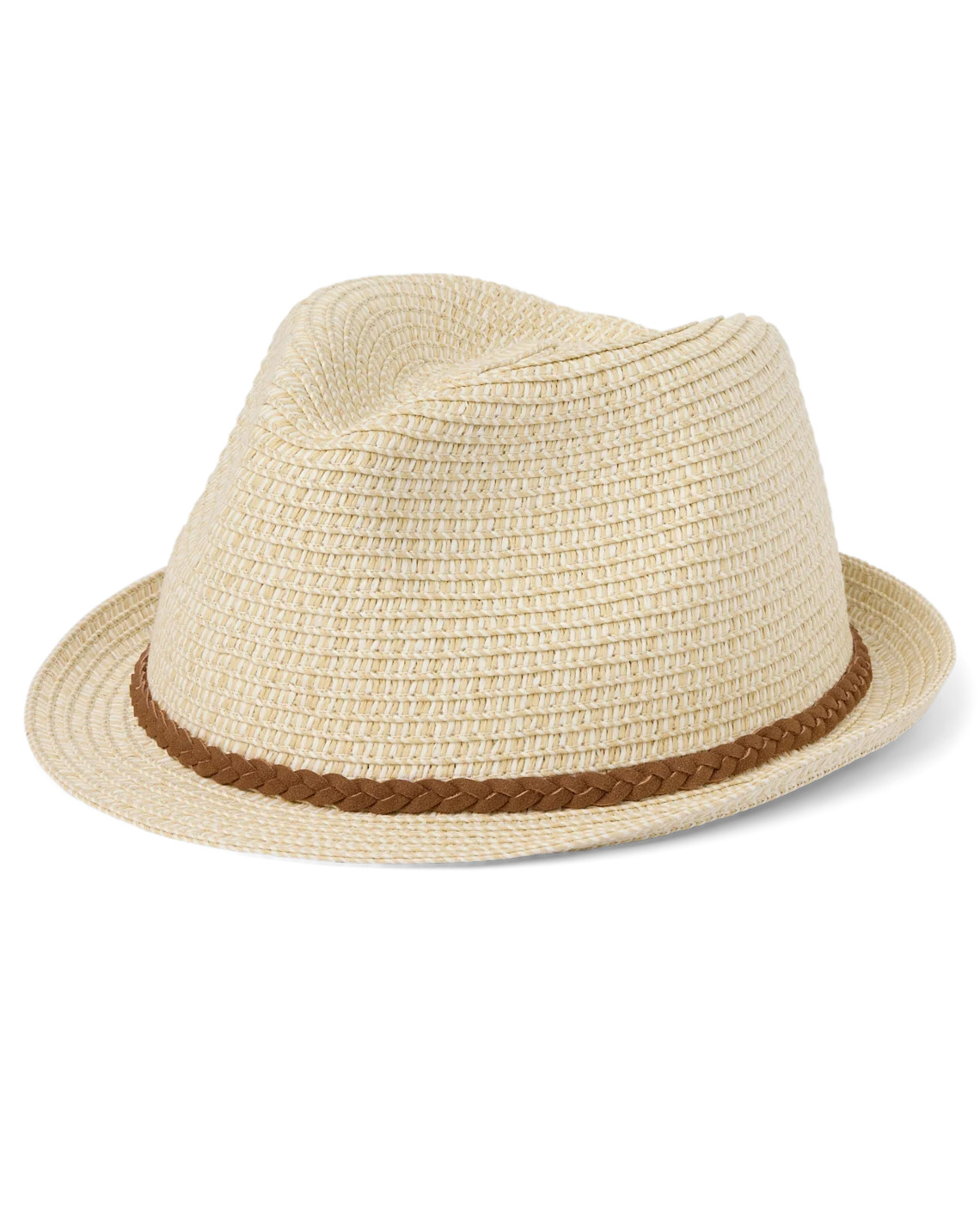 Boys Braided Fedora - Little Essentials - GRAY | Gymboree | Gymboree