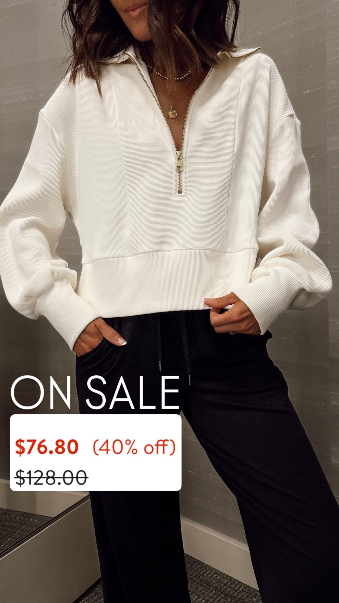 This sweater is ON SALE❗️ Seriously so comfortable and perfect for fall🙌🏼

#LTKSaleAlert #LTKStyleTip #LTKActive