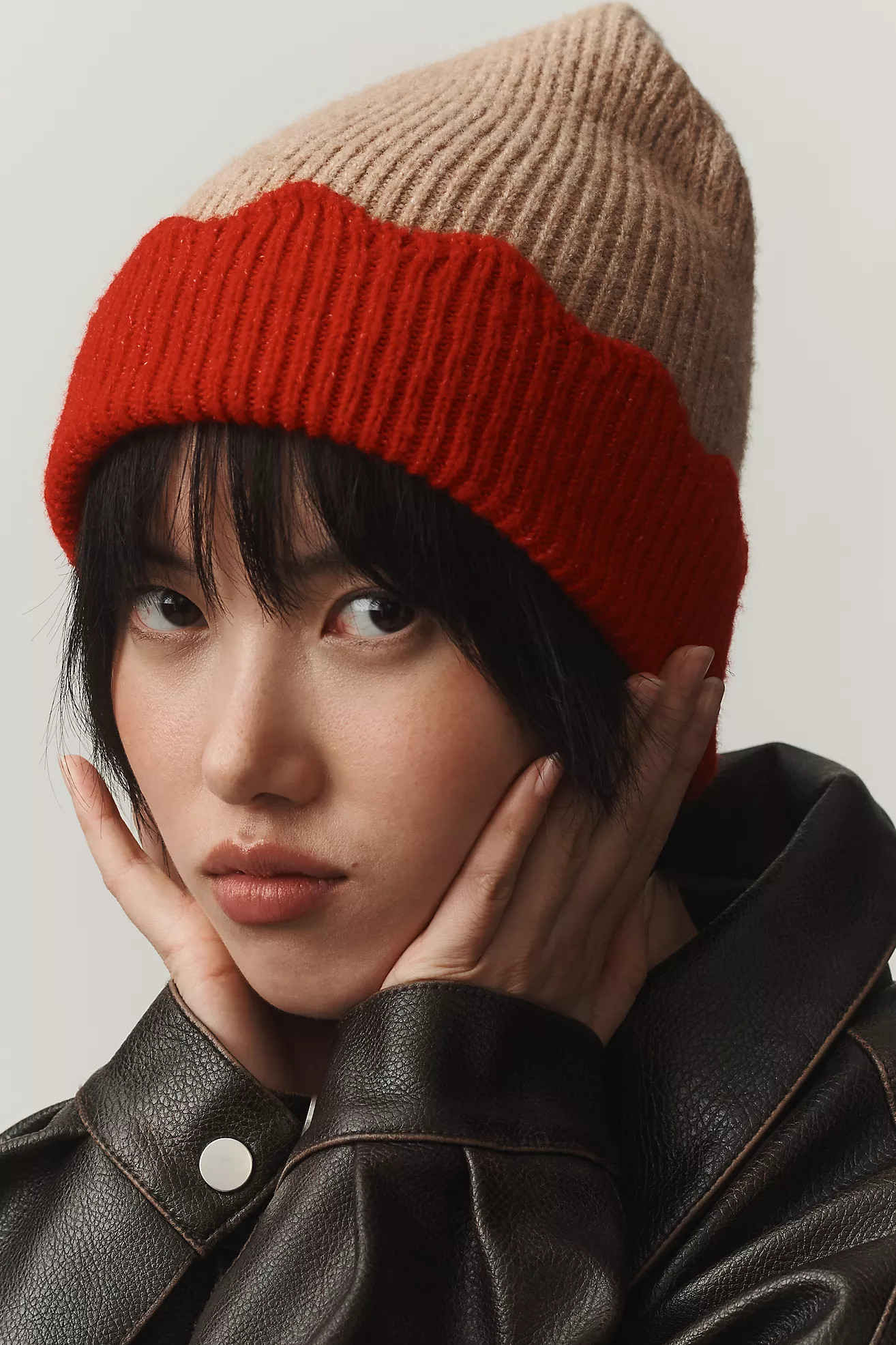 Maeve Scallop Cuff Beanie | Anthropologie (US)