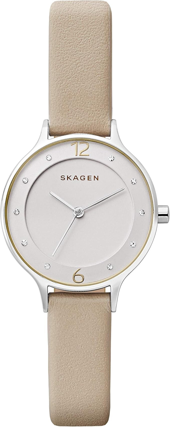 Skagen Women's Anita Stainless Steel Mesh Dress Quartz Watch | Amazon (US)