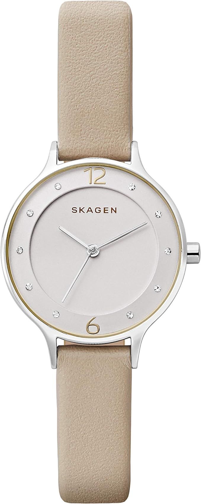 Skagen Women's Anita Stainless Steel Mesh Dress Quartz Watch | Amazon (US)