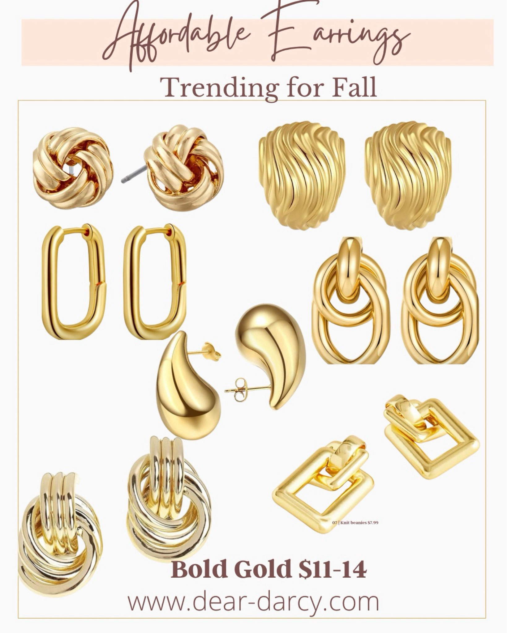 🚨Sale 

Fall Trending earring alert

Bold Gold statement earrings $11-20 
Most are $11-14 
And the priced pair is on sale


#LTKFallSale #LTKSaleAlert #LTKFindsUnder50