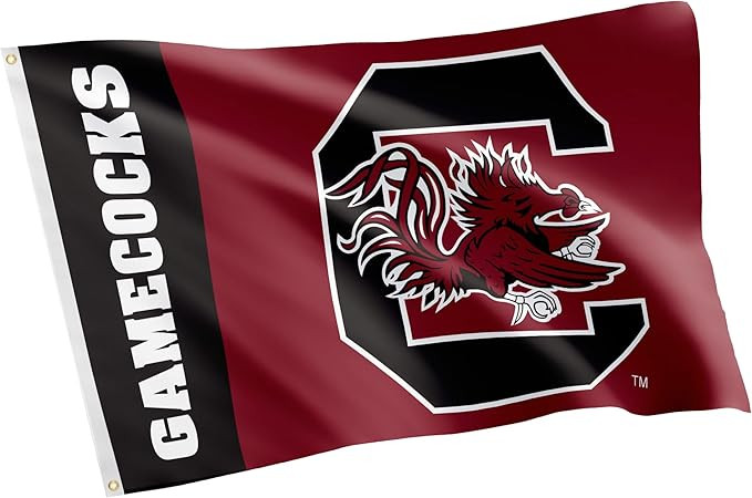 Desert Cactus University of South Carolina Flag Gamecocks USC Cocky Flag Banners 100% Polyester I... | Amazon (US)