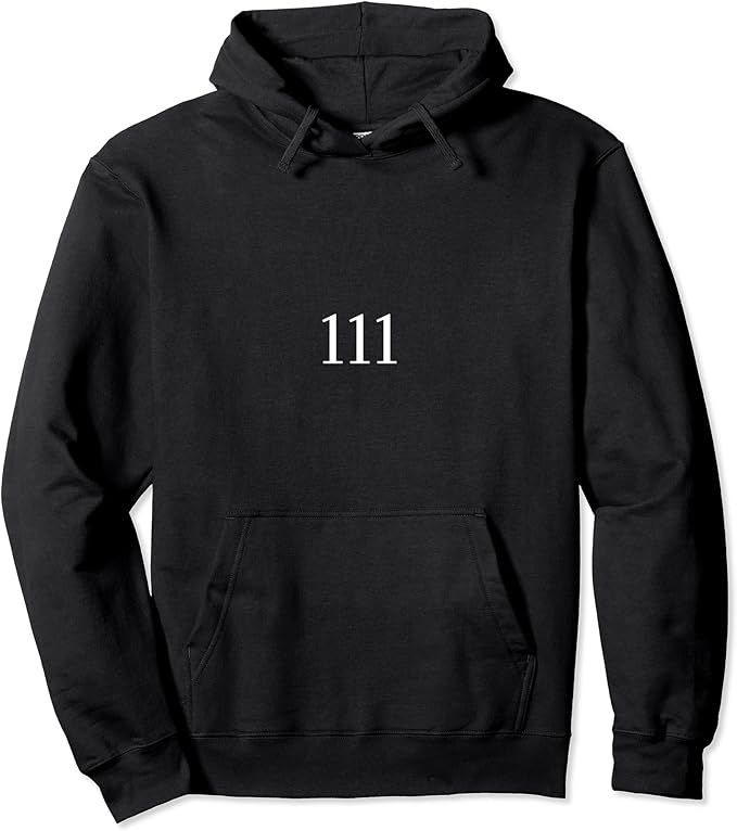 Angel Number 111 Big Things Are Coming Pullover Hoodie | Amazon (US)