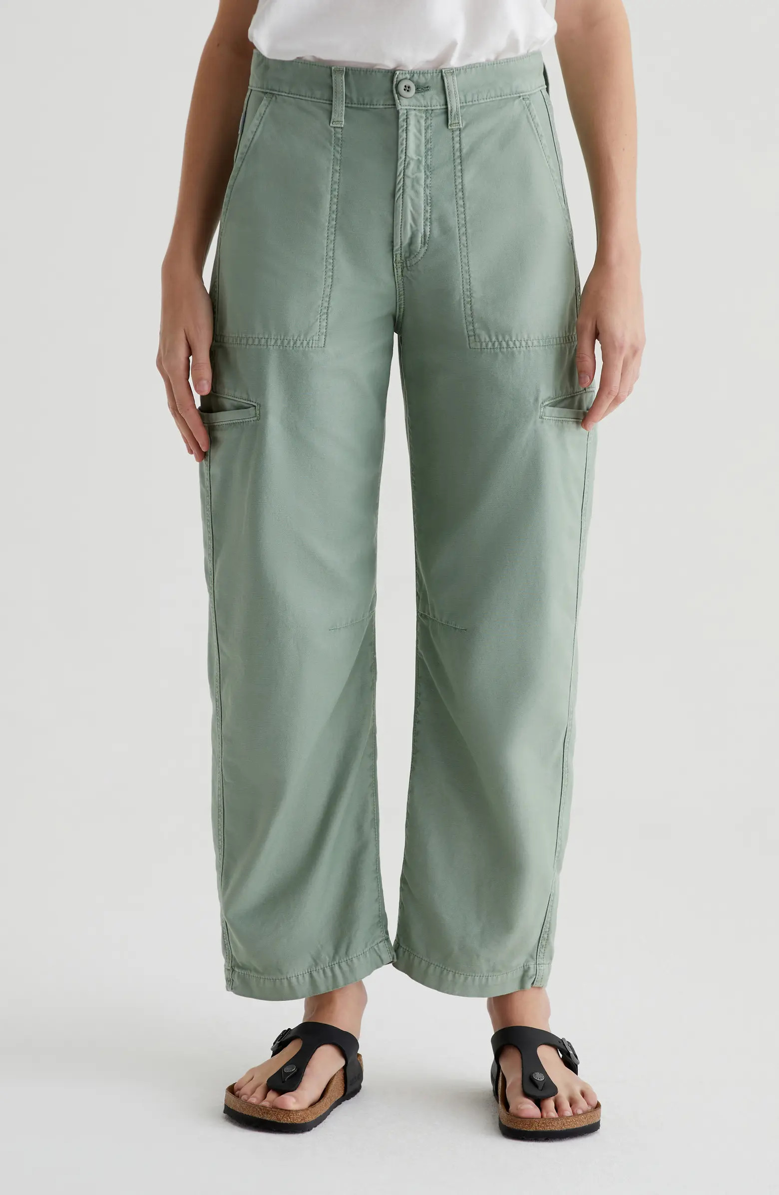 AG Hazal Ankle Barrel Utility Twill Pants | Nordstrom | Nordstrom