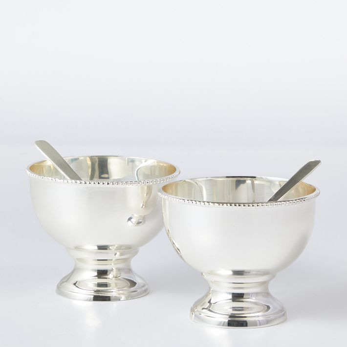 Celebration Beaded Serving Bowls, Set of 2 | Mark and Graham