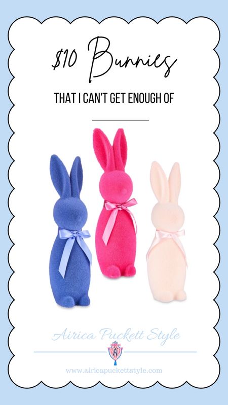 $10 bunnies that I can’t get enough of!

Easter decor - spring cleaning - spring decor 

#LTKSeasonal #LTKhome #LTKstyletip