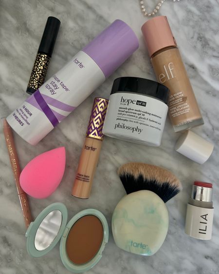 Everything I used for a quick glow this morning -  shop Tarte at 30% off with code tarteLTK30 and Elf at 40% with code LTKSPRING through Monday 3/11! 

#LTKbeauty #LTKSpringSale