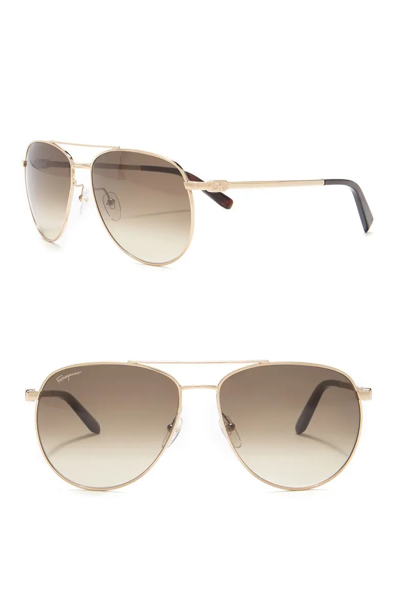 60mm Aviator Sunglasses | Nordstrom Rack