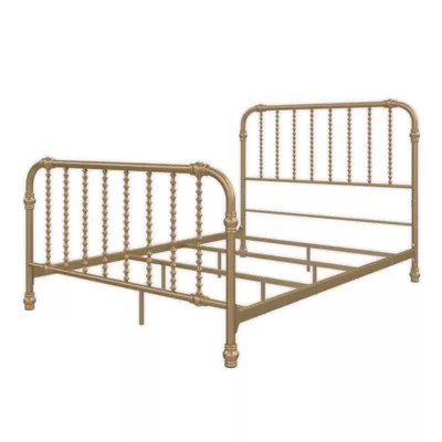 Little Seeds® Monarch Hill Wren Full Metal Bed in Gold | Bed Bath & Beyond