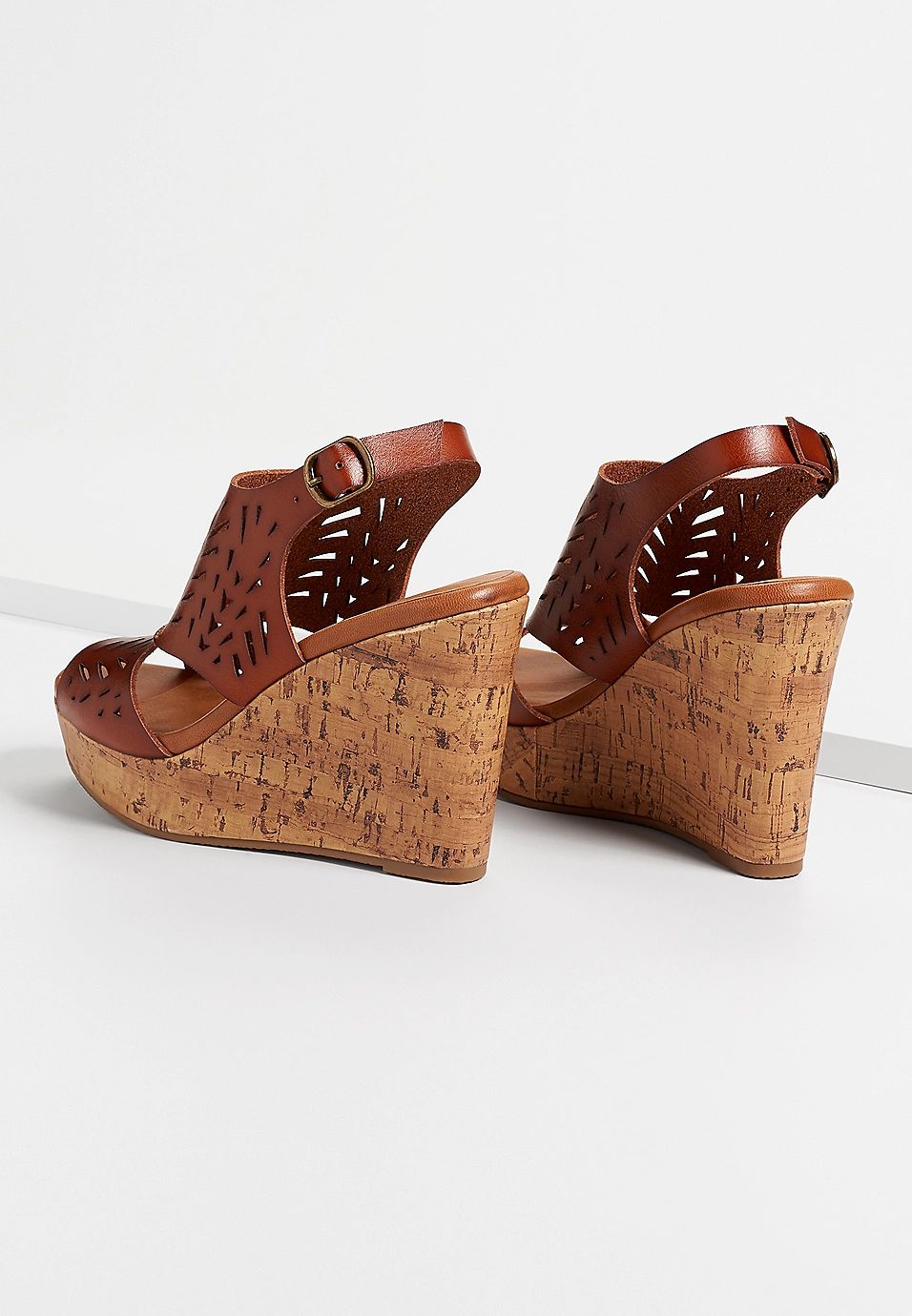 Harper Laser Cut Wedge | Maurices