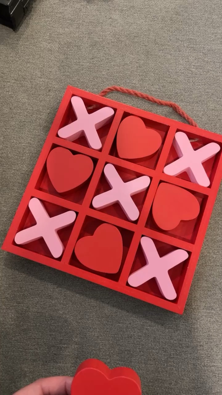 Valentine’s coffee table decor // toddler valentine game // wood toy 

#LTKSeasonal #LTKfamily #LTKkids