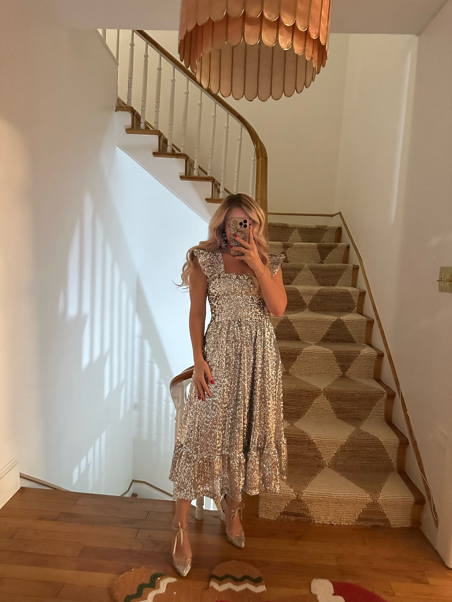 hill house sequin dress rachmartino on LTK