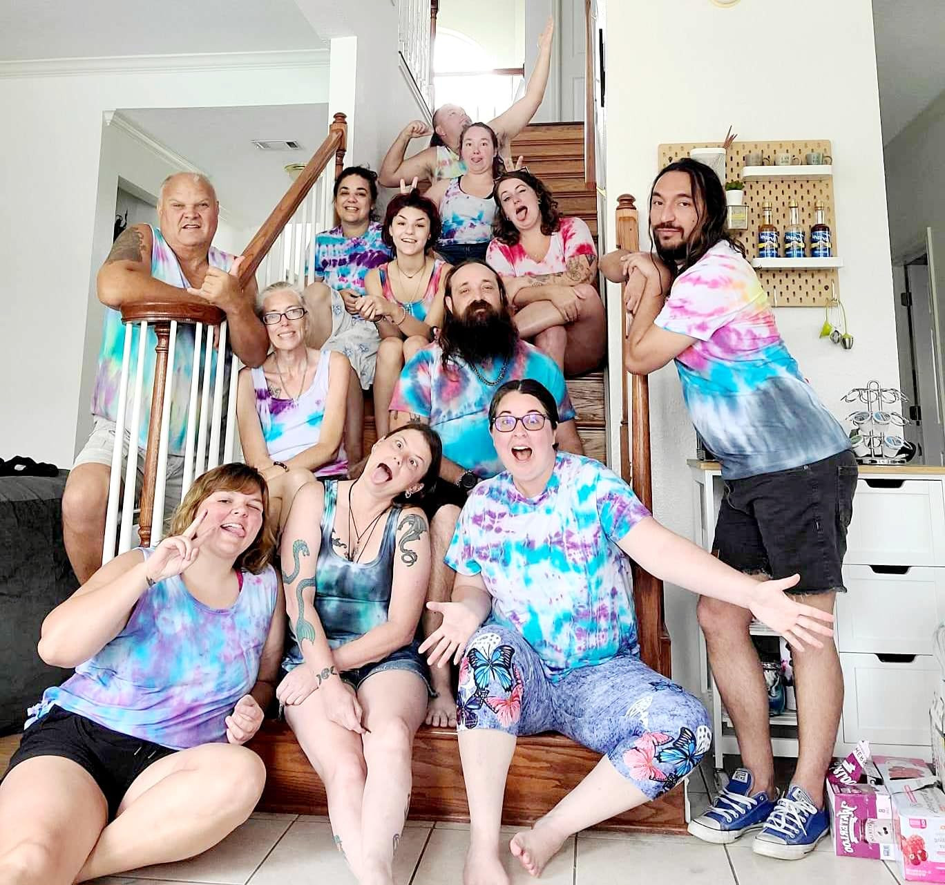 Tulip One-Step Tie-Dye Kit Extra Large Block Party 16 oz Easy Squeeze Bottles, All-in-1 Kit for G... | Amazon (US)