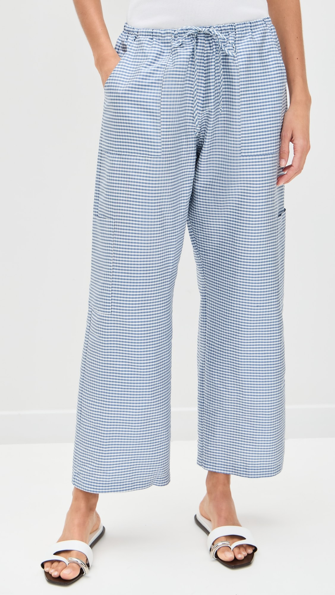 The Silk Taffeta Drawstring Cargo Pants | Shopbop
