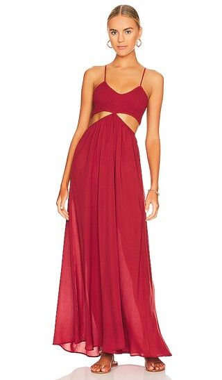 Innocence Cutaway Maxi Dress in Posh | Revolve Clothing (Global)