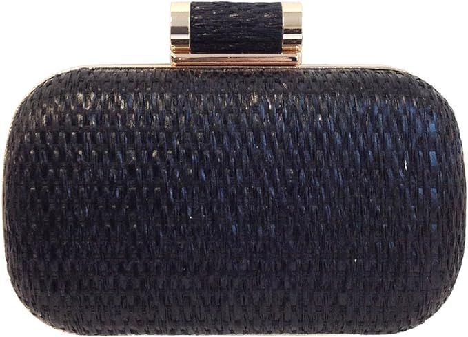 Raffia Straw Box Clutch | Amazon (US)