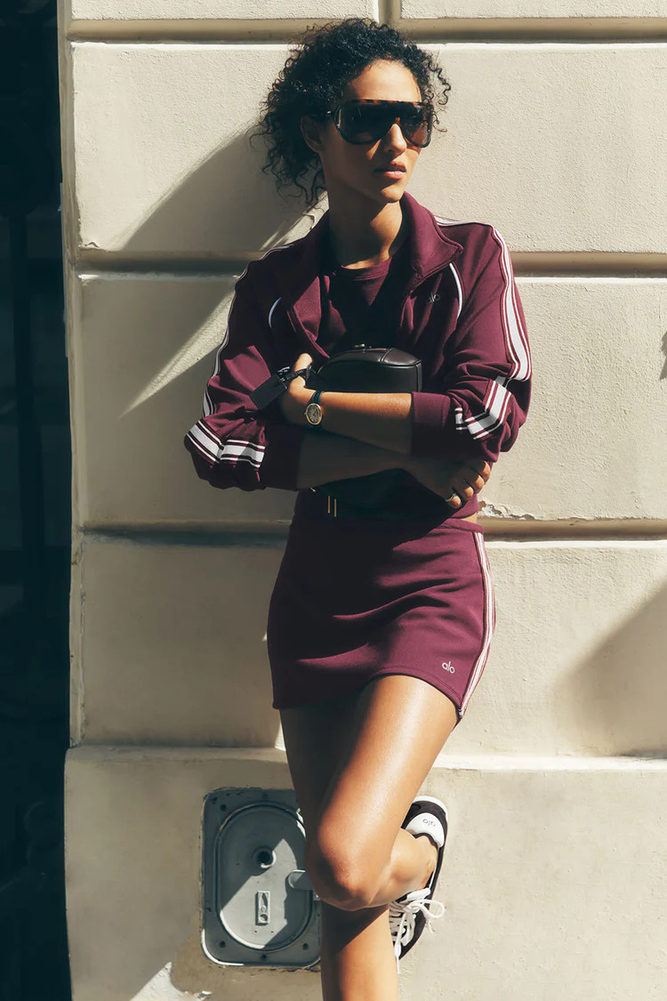 Track Star Full Zip Jacket | Alo Yoga (US)