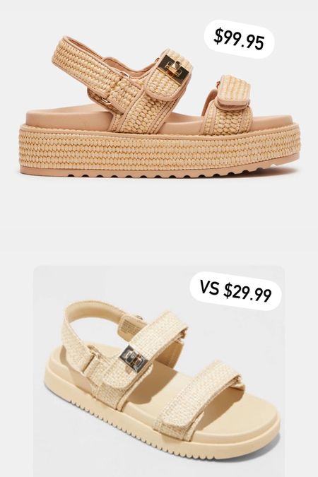 Both great prices! I have the more expensive ones but it comes down to what you’re willing to pay for a summer sandal 

#LTKSeasonal #LTKshoecrush #LTKswim