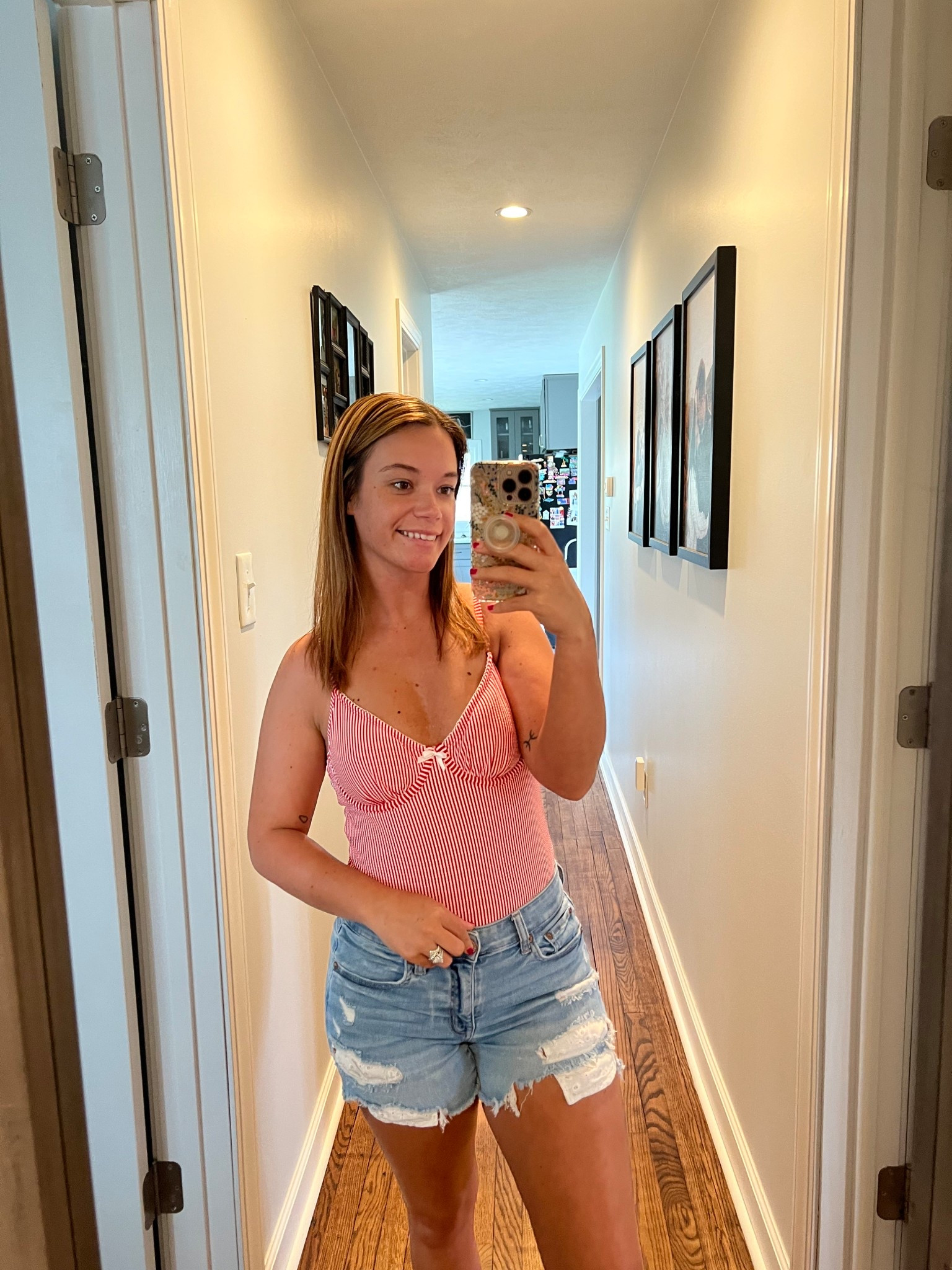 One piece swimsuit from Walmart 

#LTKSwim #LTKTravel #LTKPetite