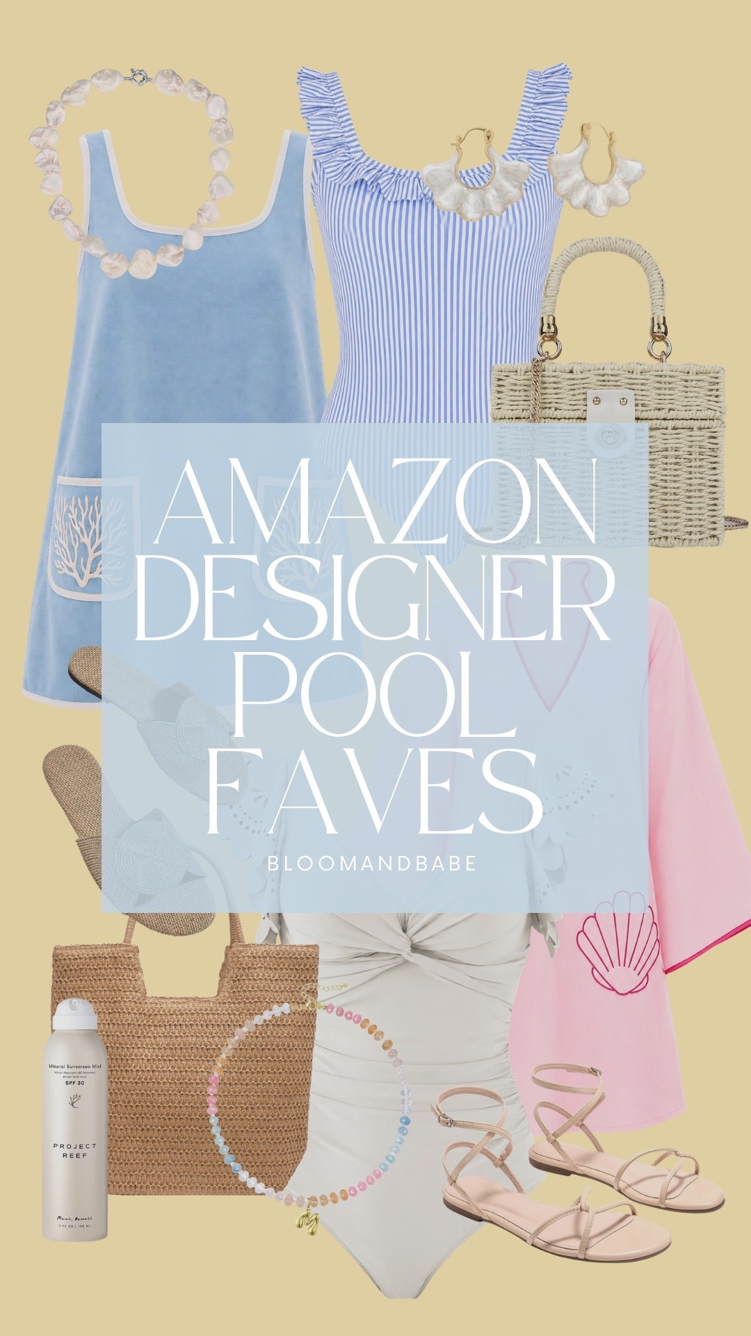 Designer pool essentials for summer on Amazon!

#LTKgrwm #LTKootd #LTKSwim