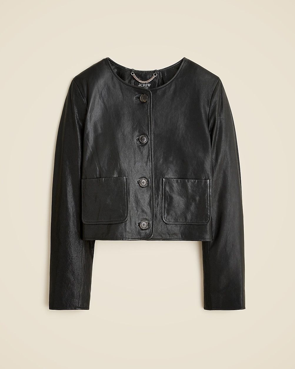 Collection leather jacket | J. Crew US