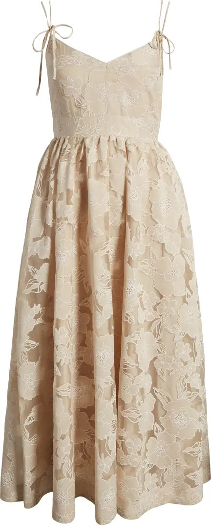 Jenna Floral Midi Dress | Nordstrom