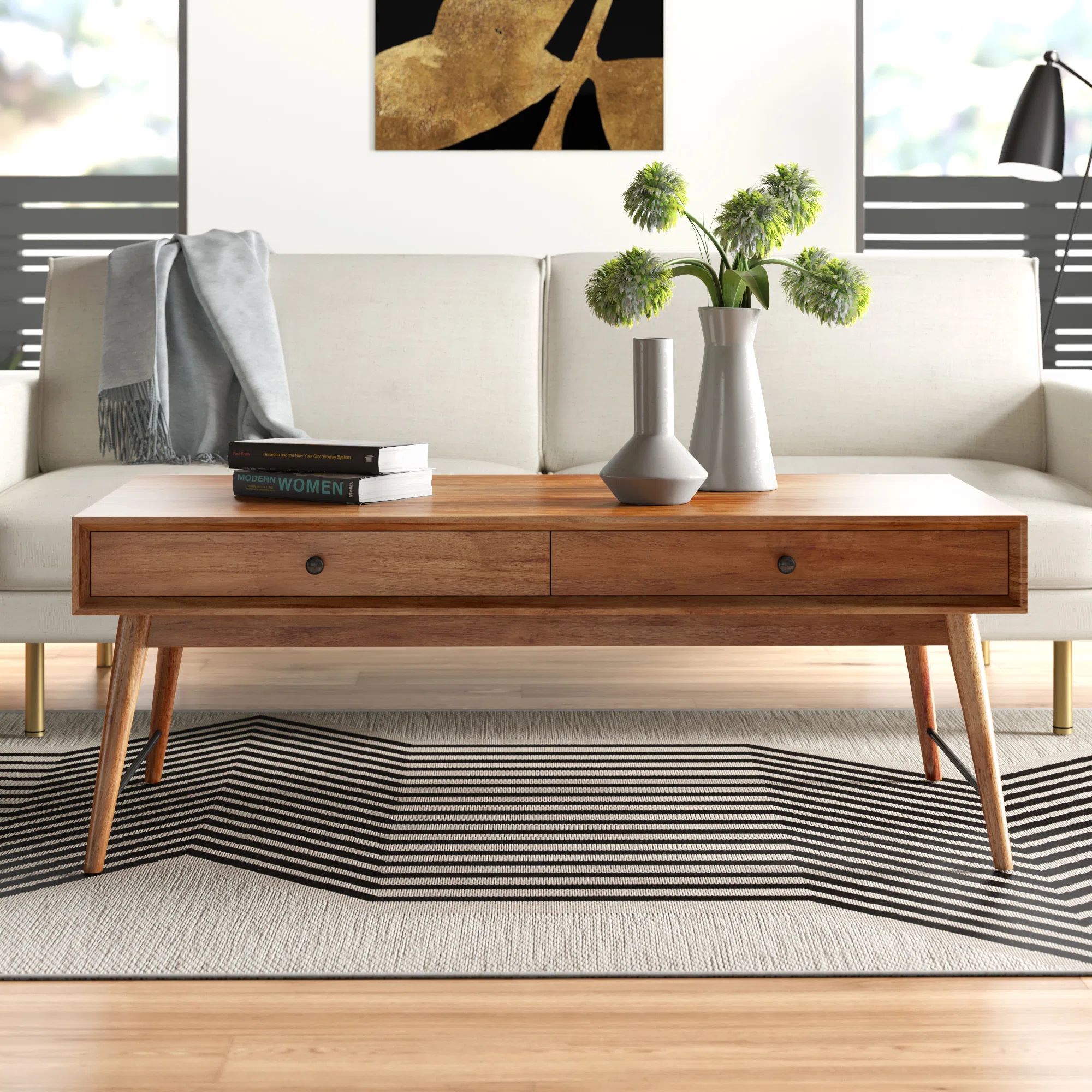 Mercury Row® Andersen Solid Wood Top Coffee Table & Reviews | Wayfair | Wayfair North America