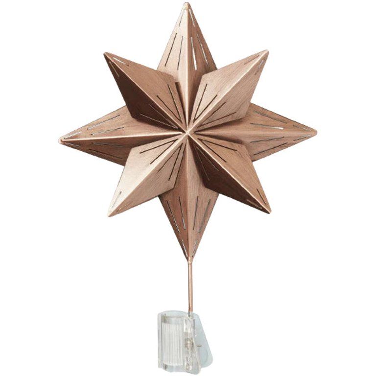 Dimensional Metal Star Tree Topper Antique Copper - Hearth & Hand with Magnolia | Walmart (US)