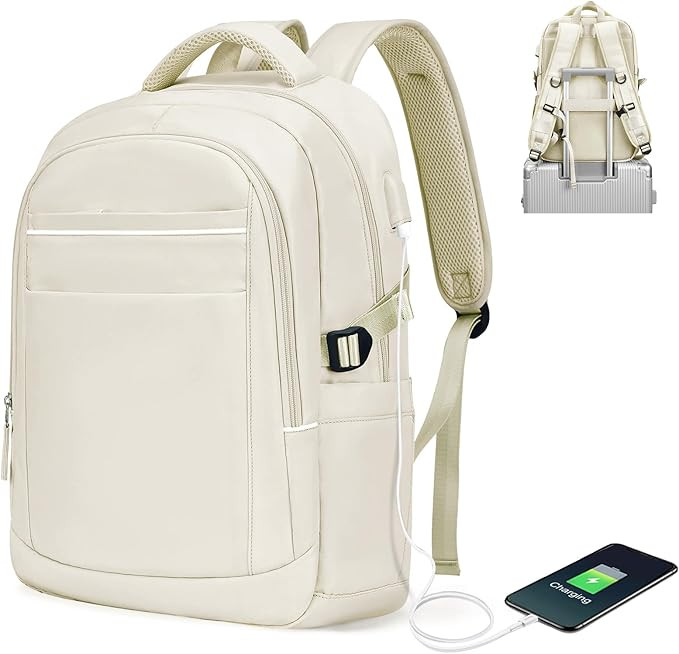 Travel Laptop Carry on Backpack for Women Men, Airline Flight Approved Waterproof 14 Inch Laptop ... | Amazon (US)