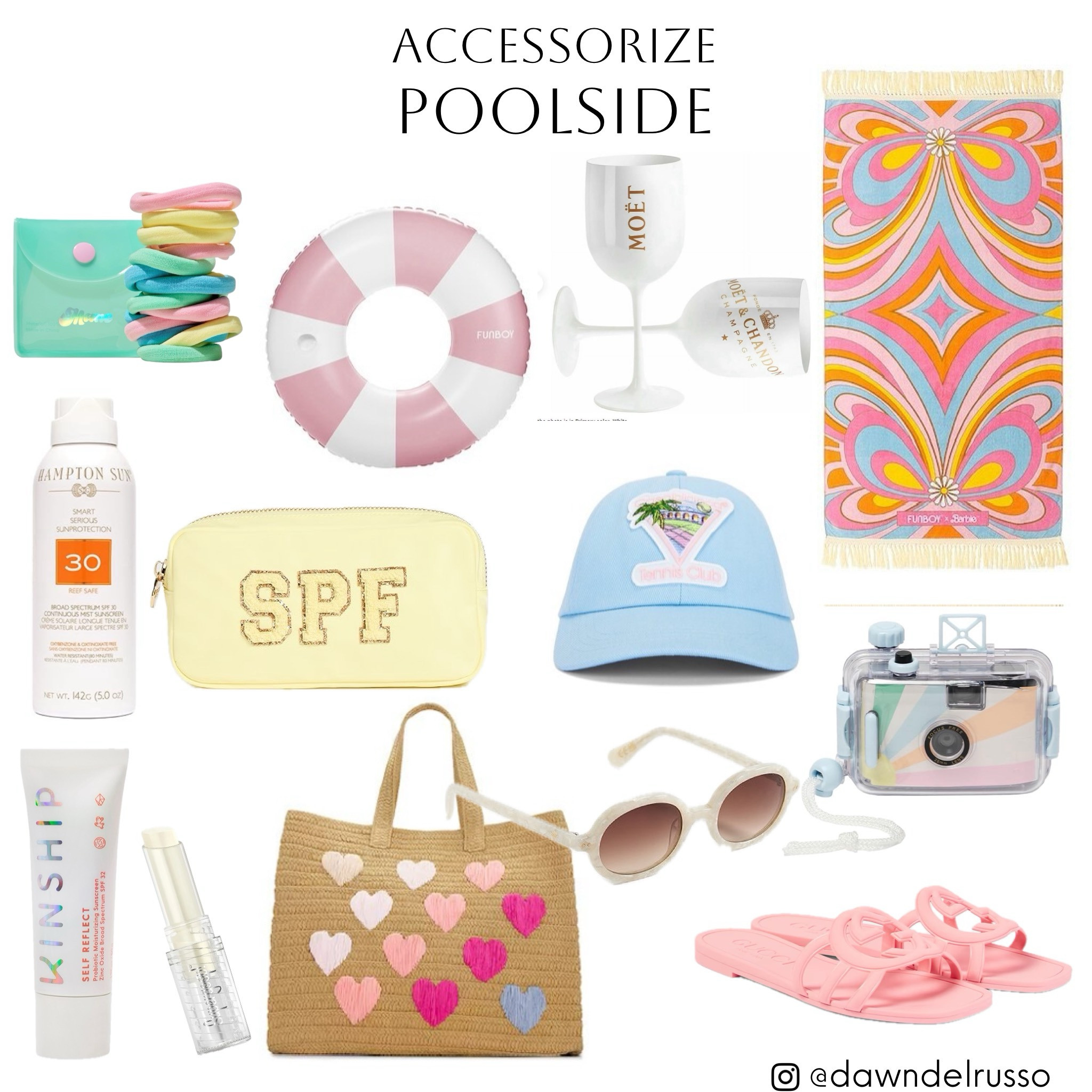 Poolside accessories 
