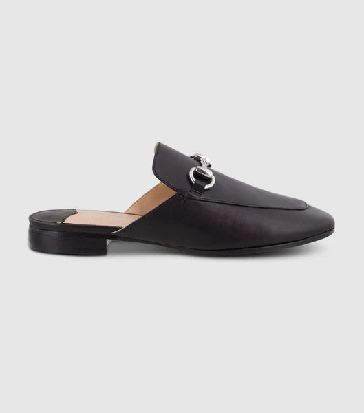 Vienna Black Como Flats | Tony Bianco (Australia & New Zealand)