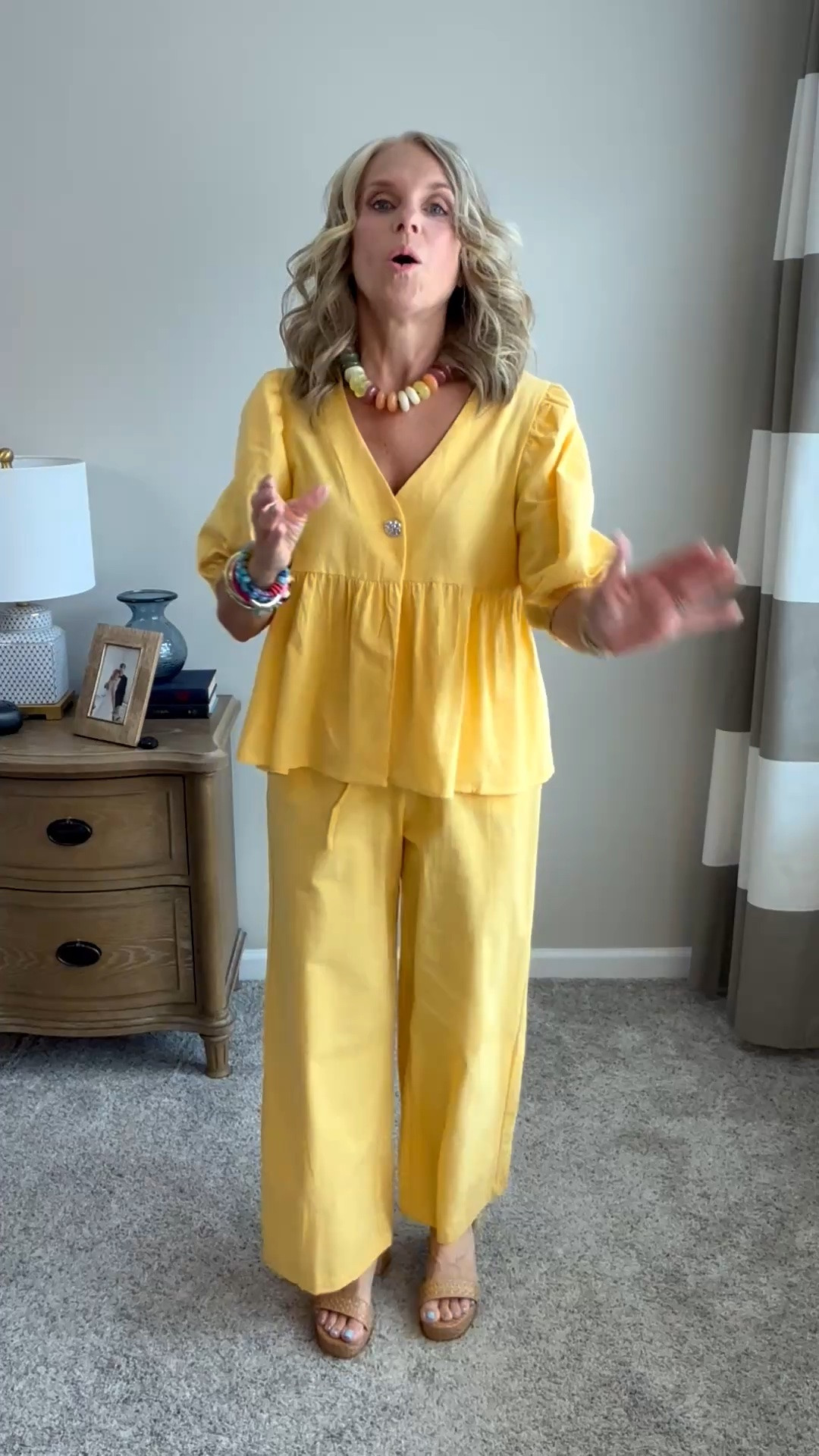 Don’t be afraid of yellow. Wearing a small. Wear together or as separates.

#LTKgrwm #LTKdayinmylife #LTKootd