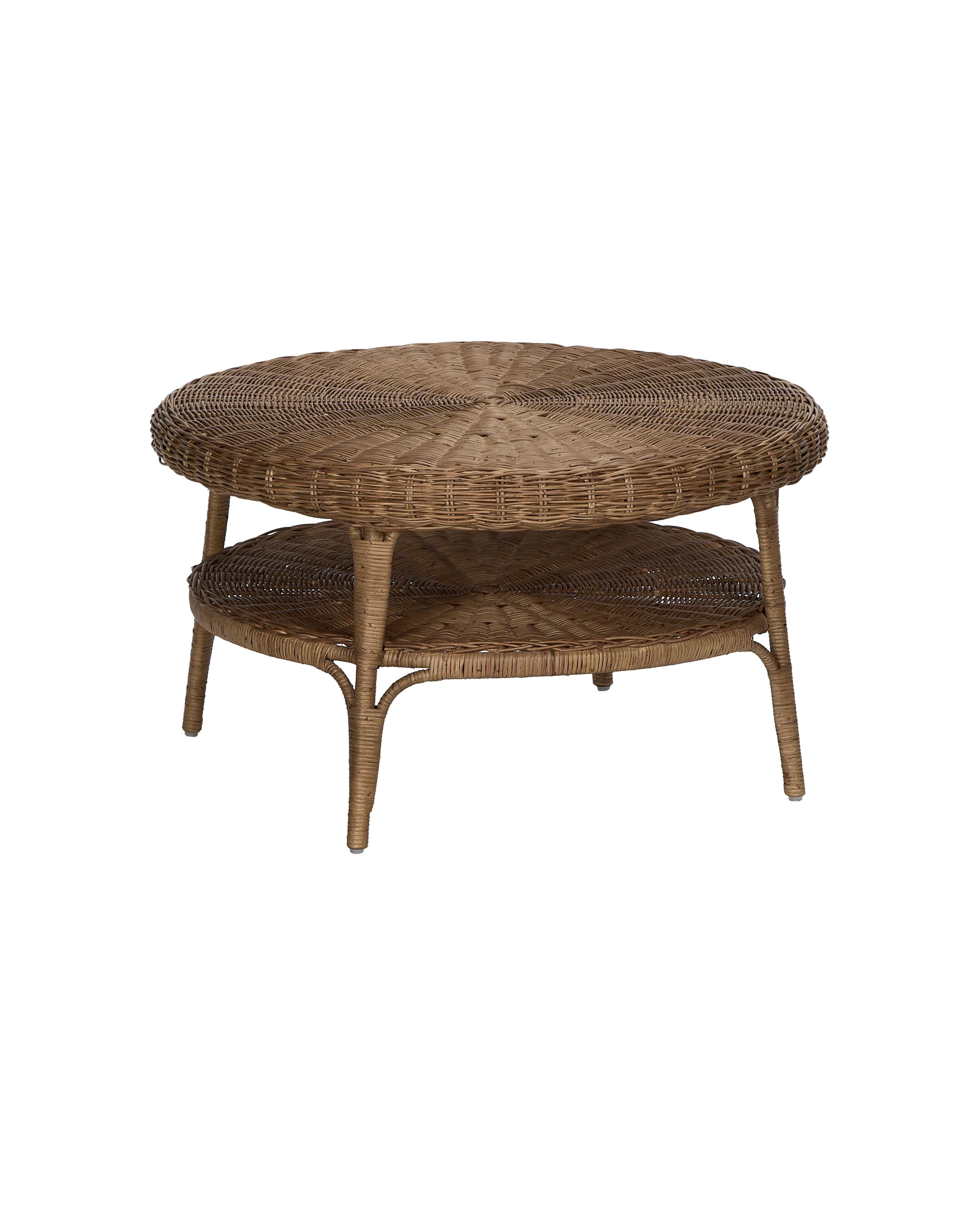 Gather Rattan Coffee Table | Olive Ateliers