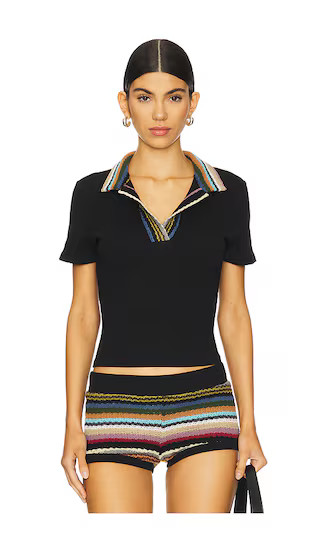 Elliot Polo in Rio Stripe | Revolve Clothing (Global)