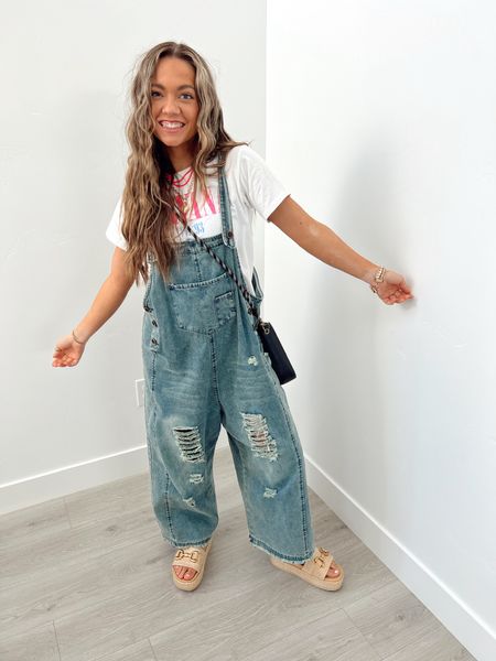 The overalls of my DREAMS ✨ these seriously make the easiest and quickest mom fit and they’re SO CUTE like come on? 🫢😍

#LTKworkwear #LTKstyletip #LTKfamily