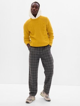 Relaxed Wool-Blend Pants | Gap (US)