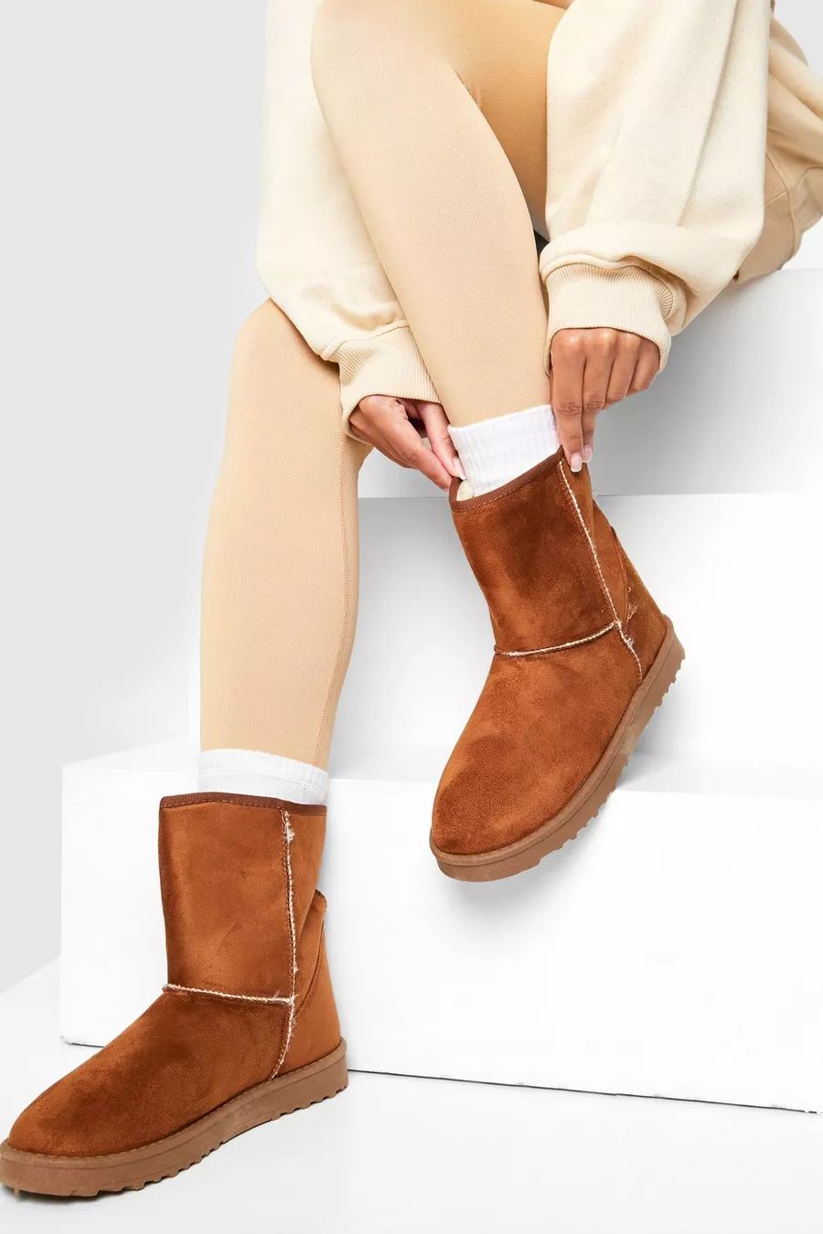 Cozy Ankle Boots | boohoo (US & Canada)