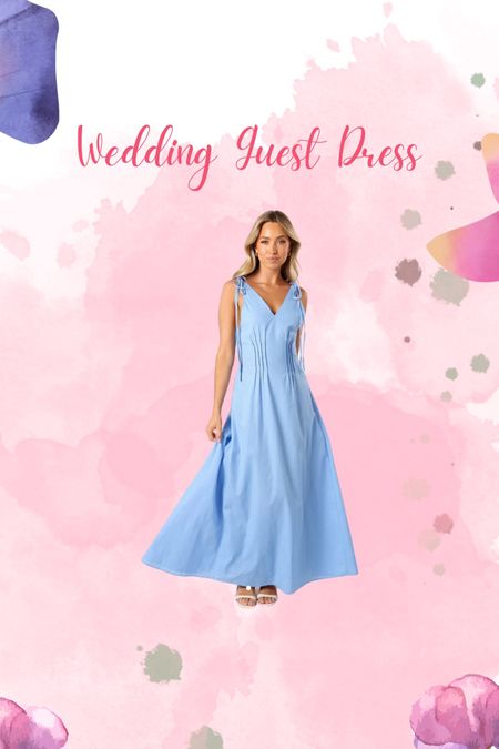 Wedding guest dress 
Maxi dress 
Spring dress 
Summer dress

#LTKStyleTip #LTKSeasonal #LTKFindsUnder100
