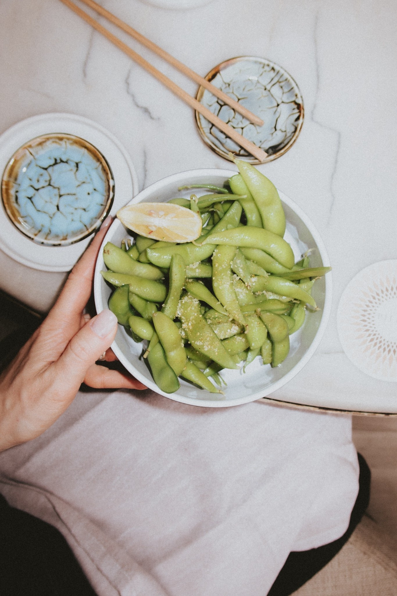 Post-Thanksgiving detox today. Inspo: edamame with Hawaiian salt I tried at Pilina at Fairmont Kea Lani. 

#LTKTravel #LTKfoodie #LTKfitnessgoals