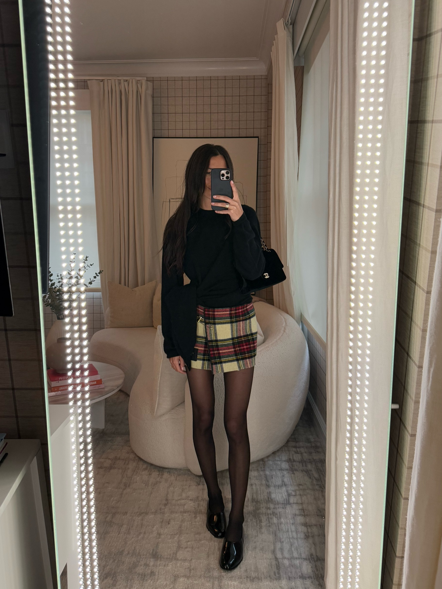 STYLE SESSION: How to style the new Chanel moccasins. My sweater is The Row but linked similar!