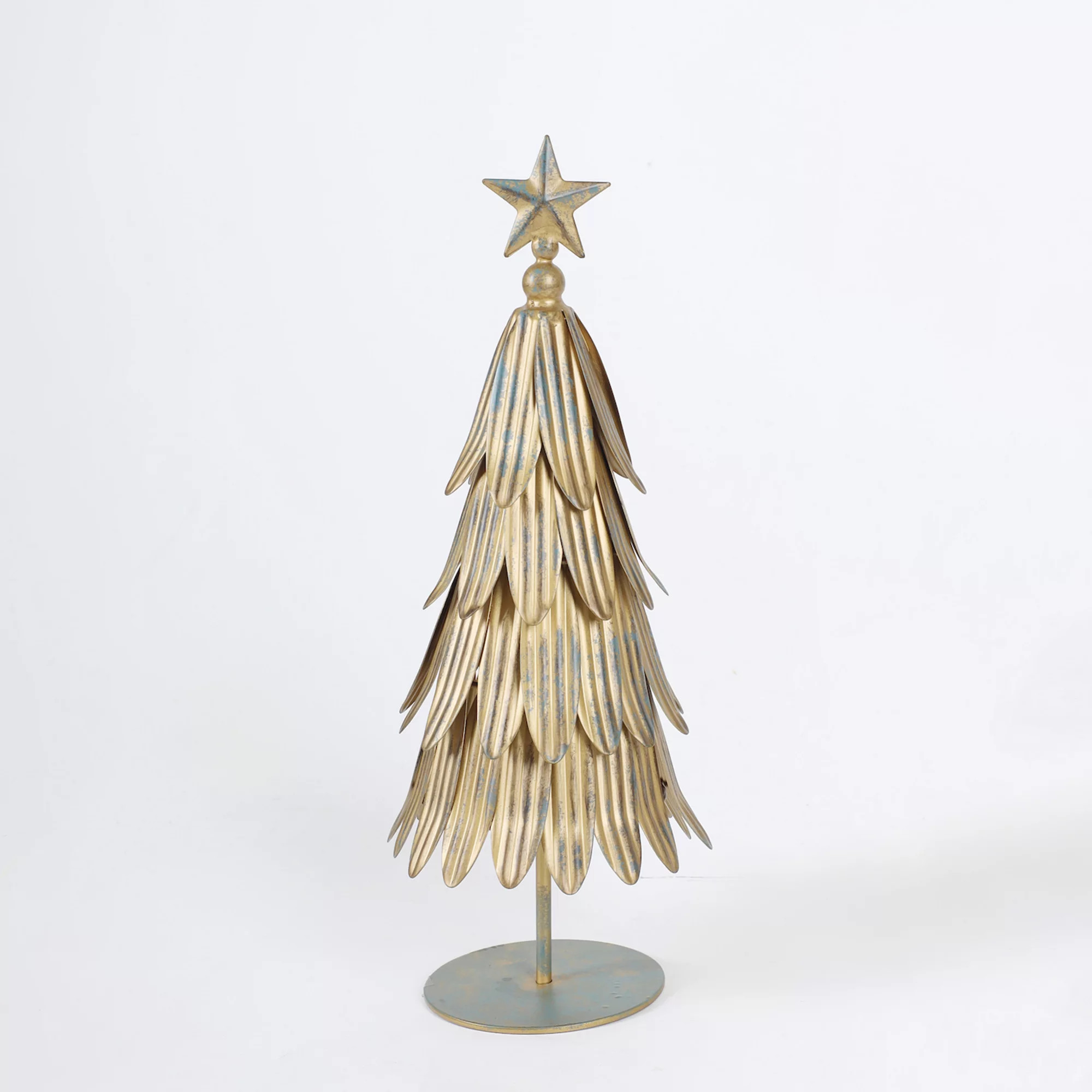 St. Nicholas Square® Brushed Metal Christmas Tree Table Decor | Kohl's