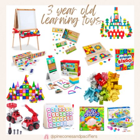 Favorite learning toys for 2-4 year olds! A great 3 year old gift guide 🎁 

#LTKkids #LTKHoliday #LTKfamily