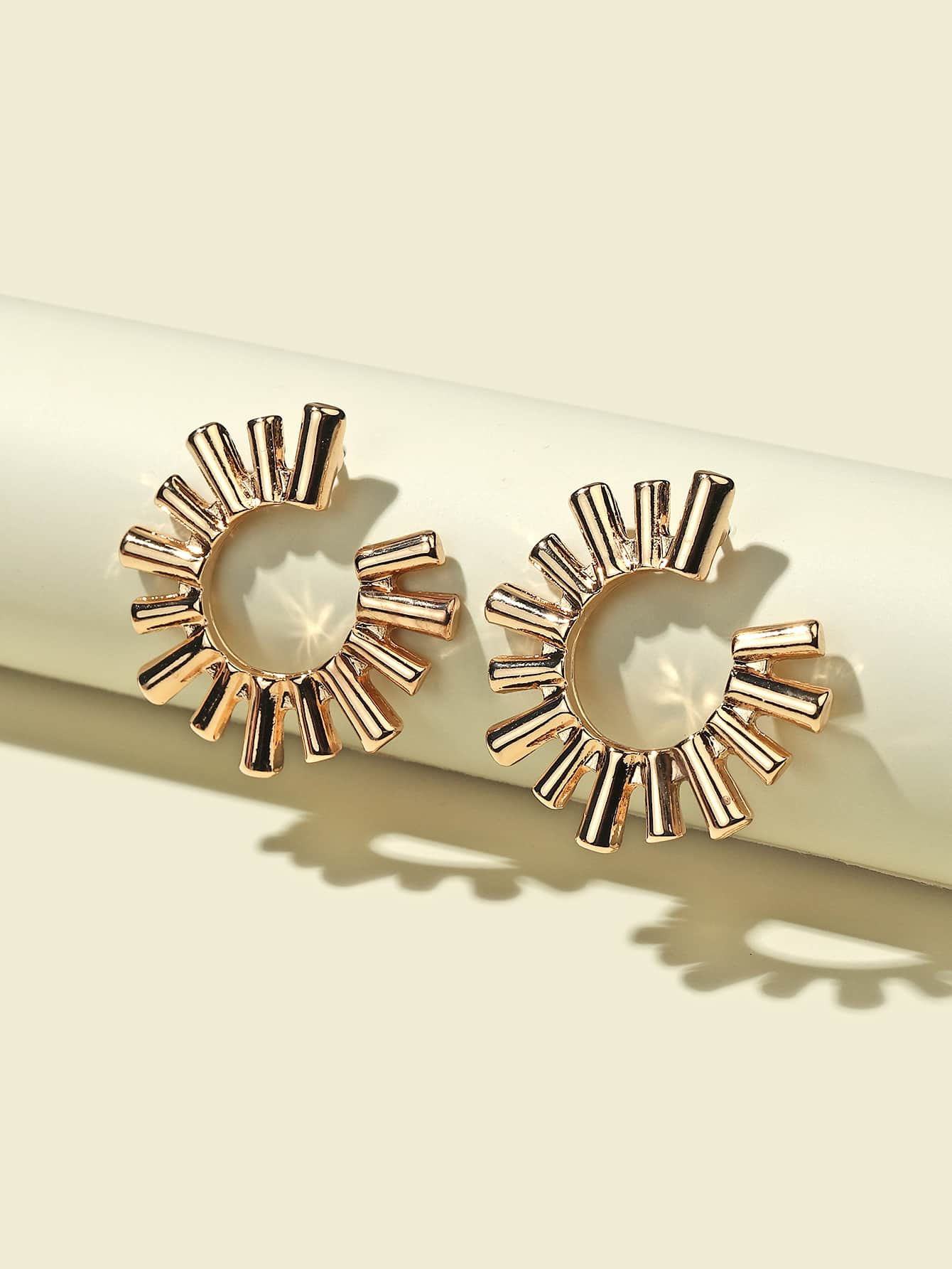 Structured Stud Earrings | SHEIN