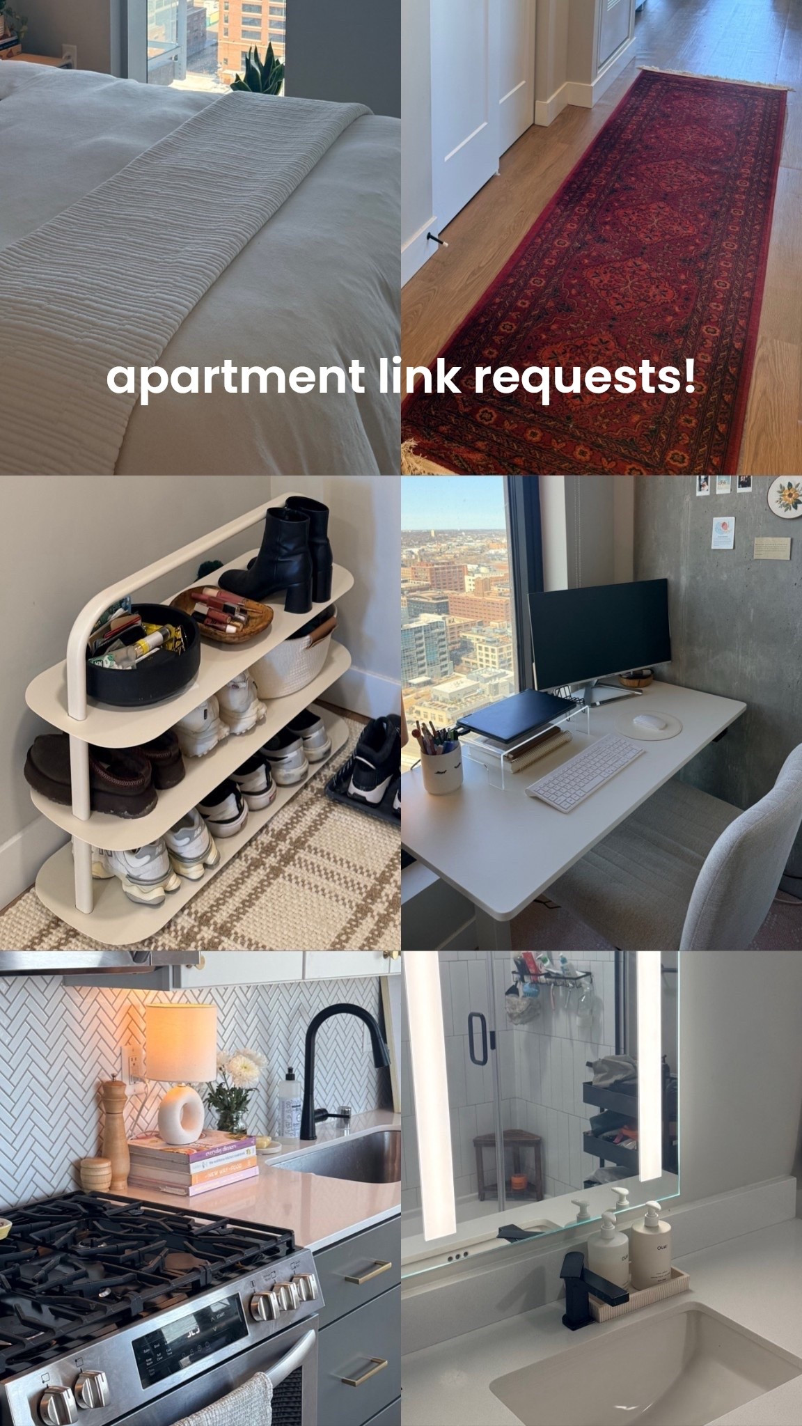 apartment link requests :)