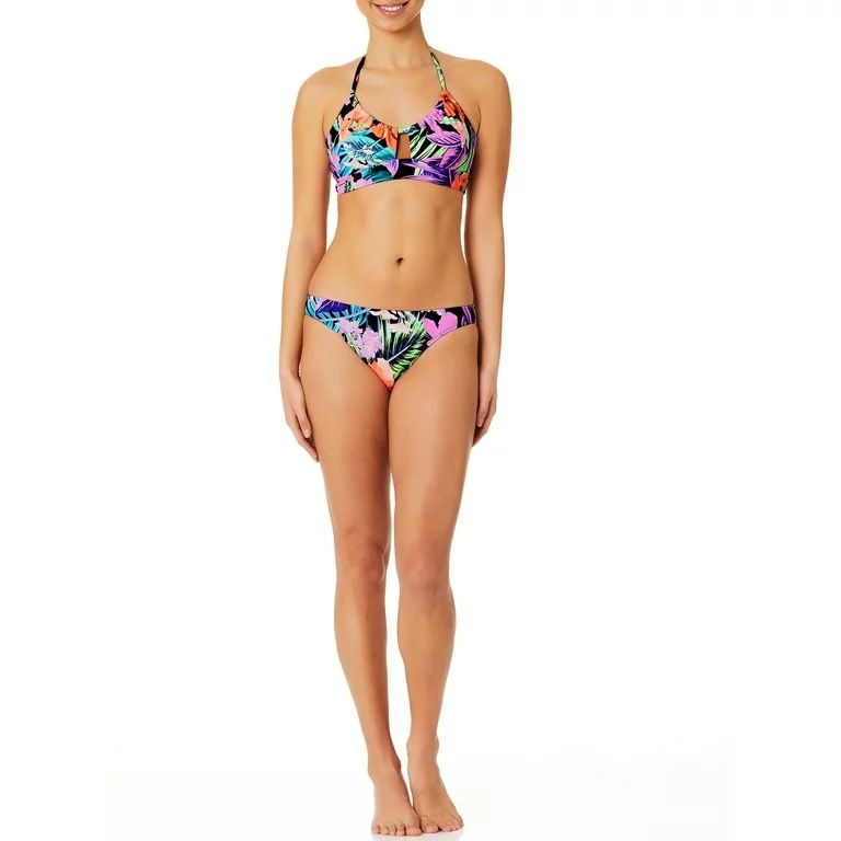 No Boundaries Junior's Tropical Bikini Top - Walmart.com | Walmart (US)