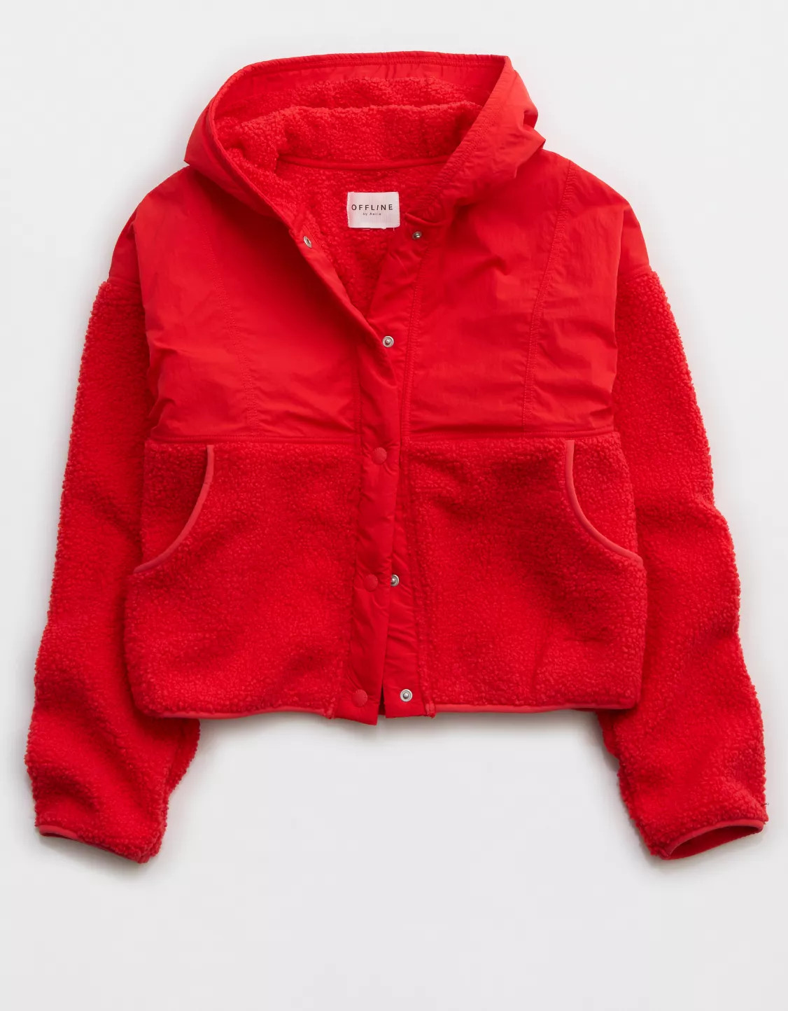 OFFLINE By Aerie Fluff Love Sherpa Jacket | Aerie