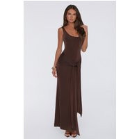 Maximum Style Maxi Dress Brown | Hello Molly (US)