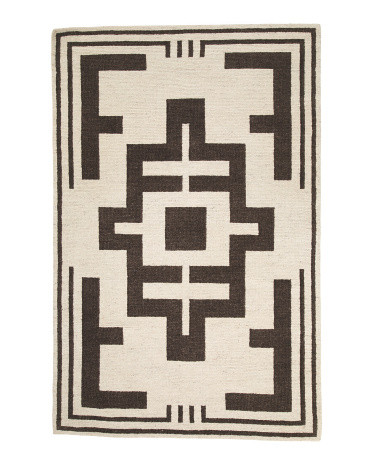 5x8 Wool Hand Knotted Rug | TJ Maxx