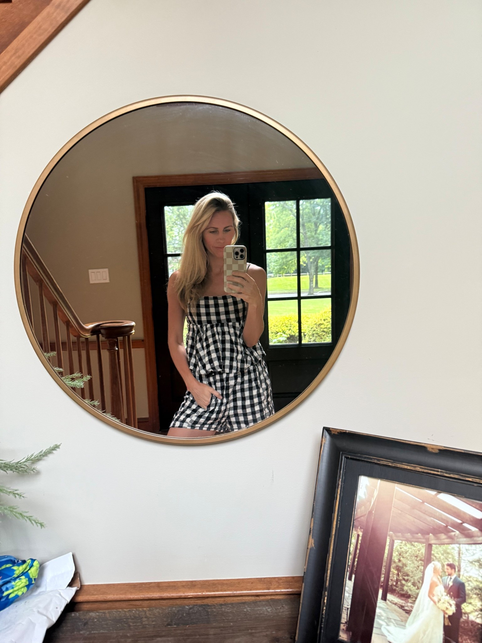 The cutest plaid set for summer 